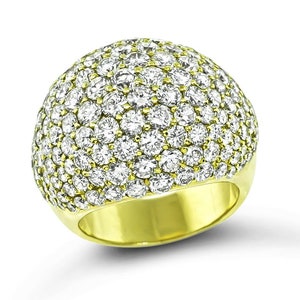 8.01ct Diamond Gold Ring
