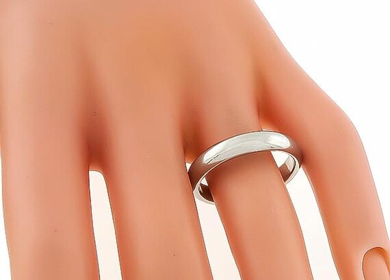 Tiffany & Co 4mm Wedding Band View 2