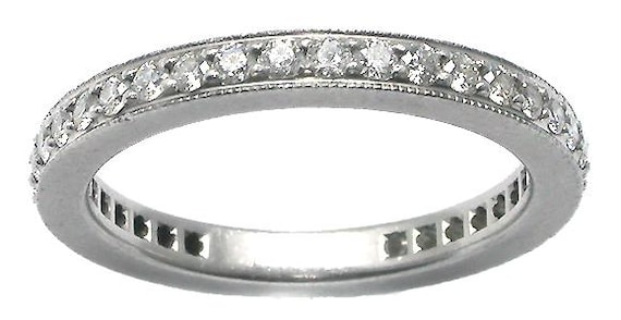 Tiffany & Co. Legacy Diamond Platinum Band