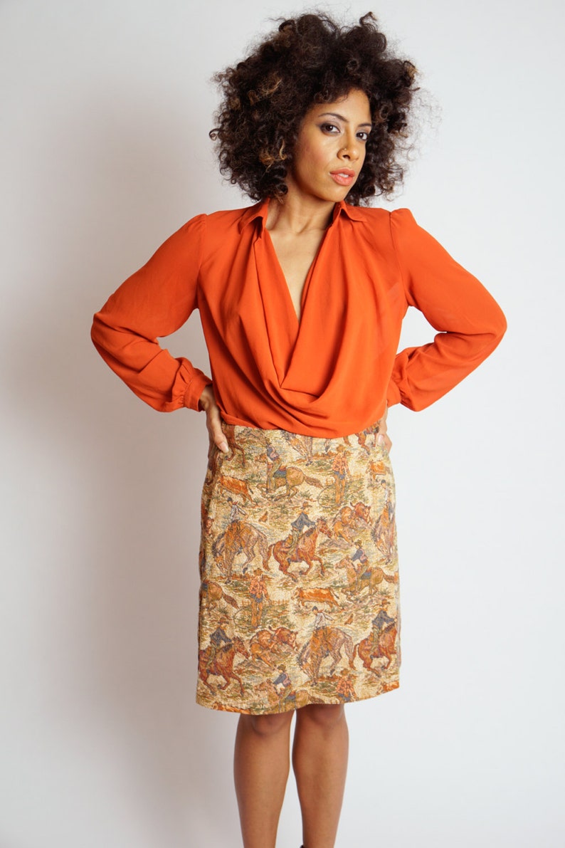 Cowboys and Broncos Carpetbagger Skirt Etsy