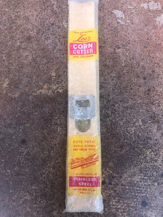 Vintage Corn Cutter and Creamer Lee's Mfg. Company Etsy