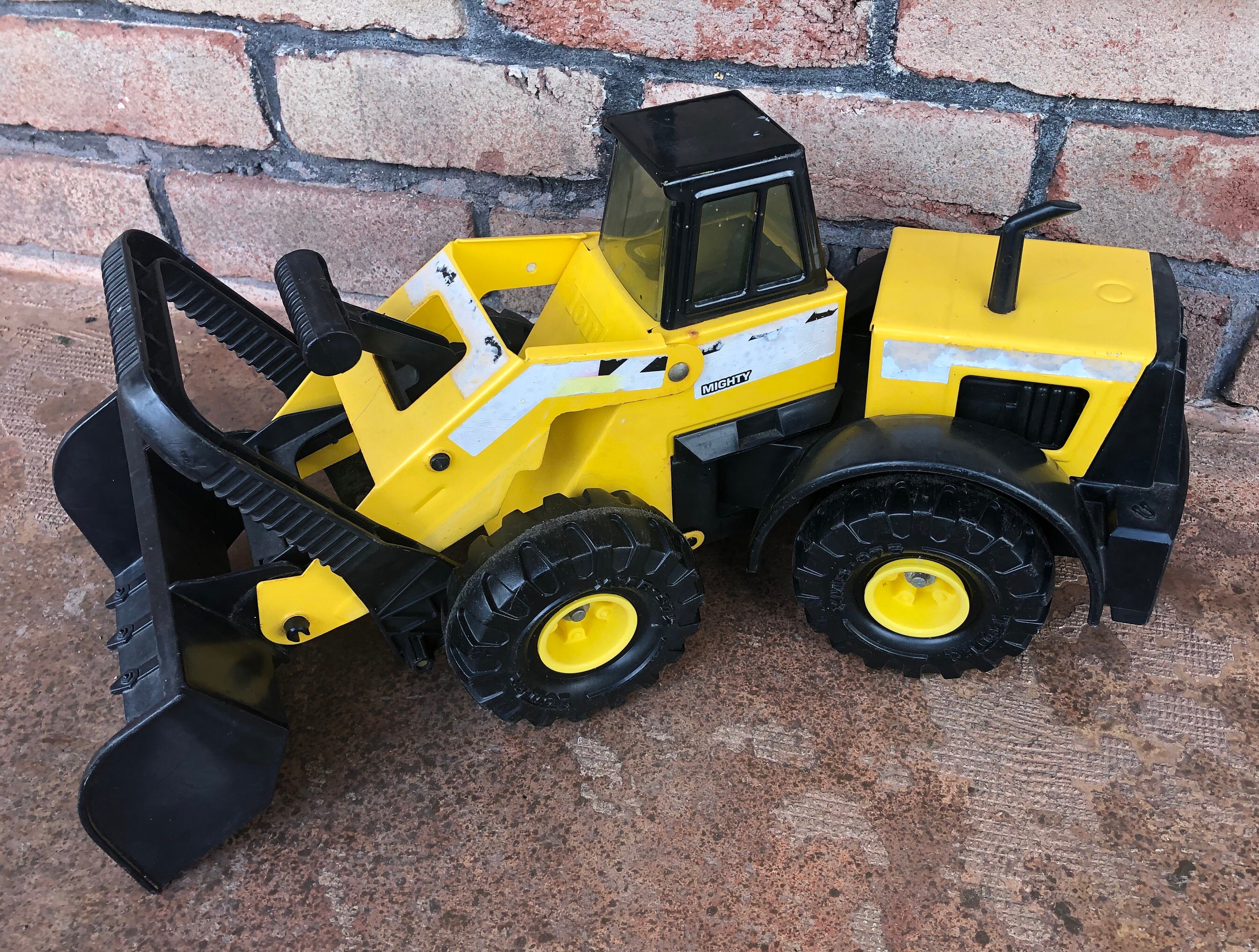 Vintage Tonka Bulldozer Large Metal Toy Children's Toy Etsy