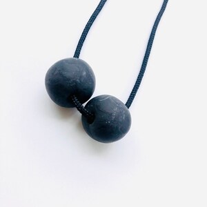 Extra Large Handmade Clay Bead Statement Necklace