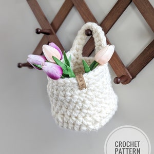 Häkelblumenampel-Muster: Anfänger DIY-Geschenk (PDF-Häkelanleitung)