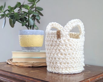 Easy Crochet Basket Pattern: Boho Decor (PDF Pattern)