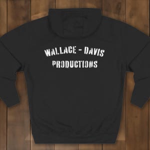 Unisex White Christmas Hoodie Gift Wallace and Davis Productions Crew