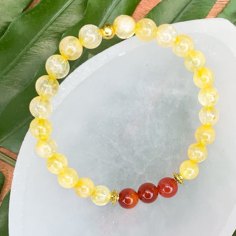 Yellow Bracelet - Etsy