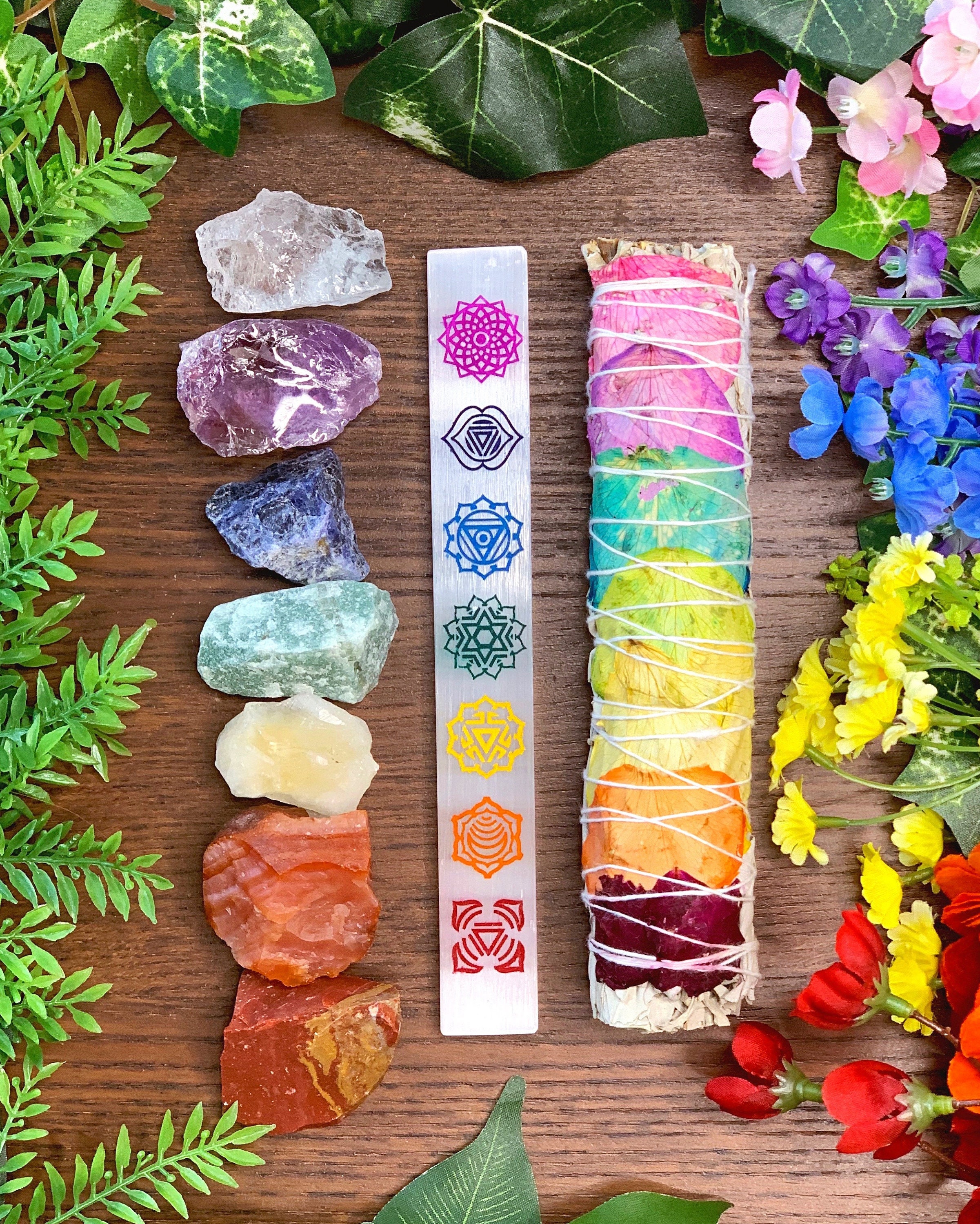 Crystal and Sage - Chakra Reiki Halskette von Crystal and Sage