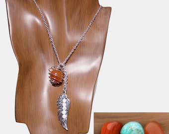 VIRGO 3-in-1 Gemstone Necklace Set w/ Carnelian, Red Jasper, Amazonite - Choose Your Length | Zodiac Astrology, August September Birthday