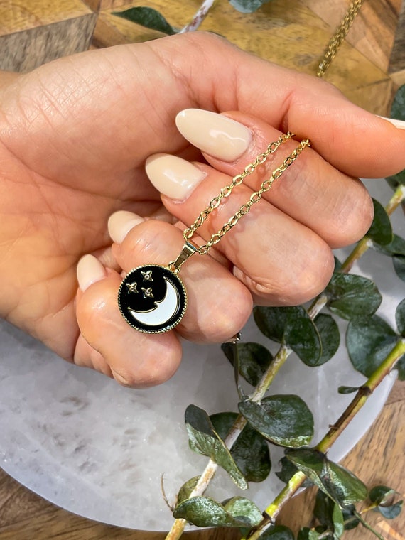 Dior sun and moon necklace online