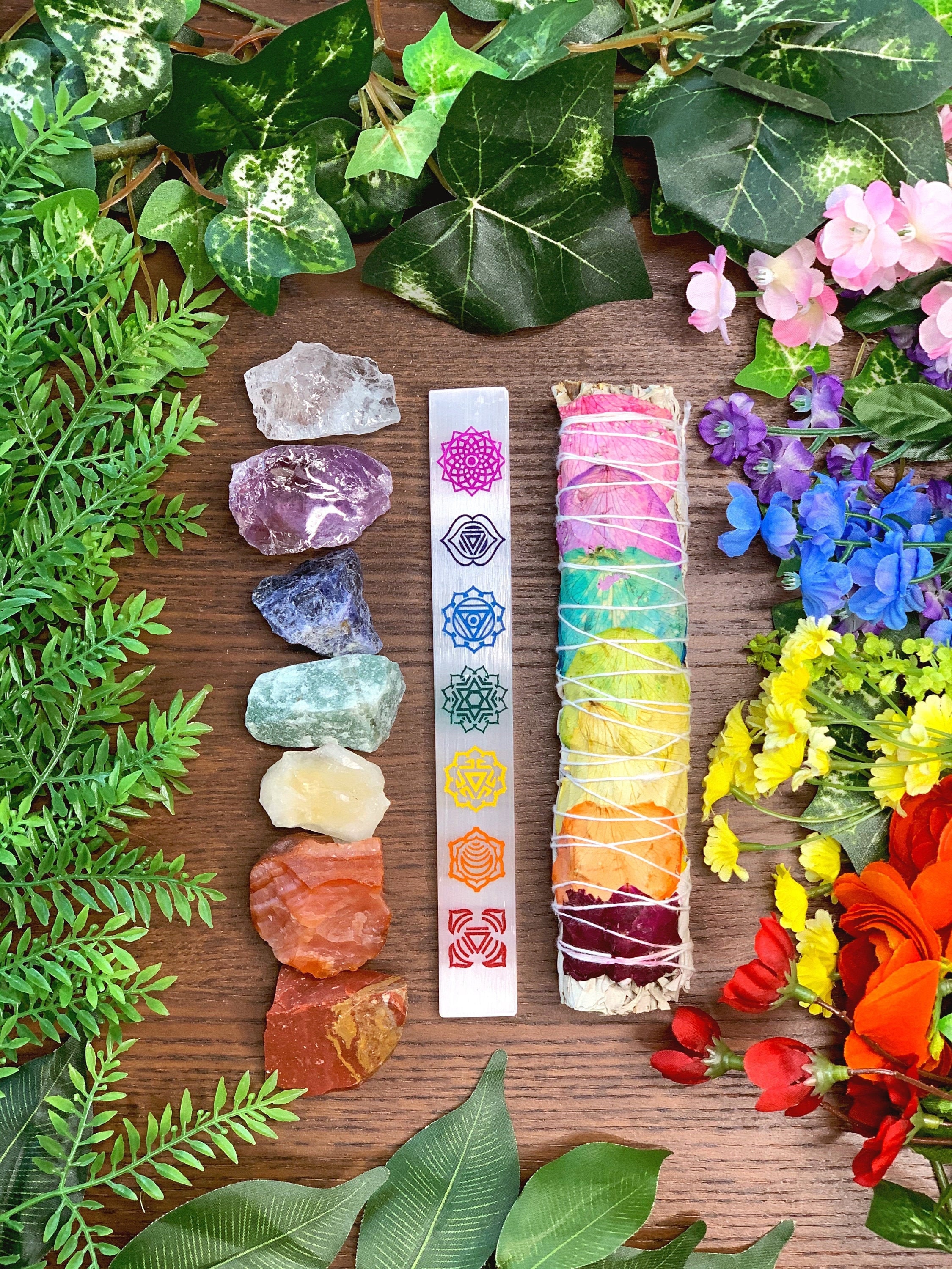 7 Chakra Stones Kit - 7 Chakra crystals align chakras - MAGIC