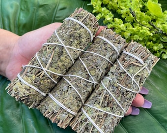 OREGANO Smudge Stick | Herbal Spice Bundle for Smudging, Ceremony, Ritual, Meditation Altar, Wicca | Handmade Smudge by Mayan Rose