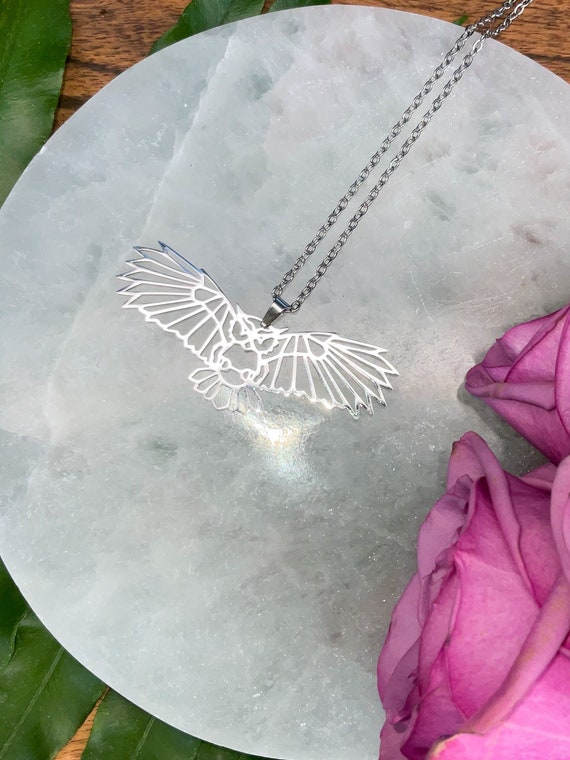 Vadmans Collana con Gufo Regali per Donne Collana in Argento