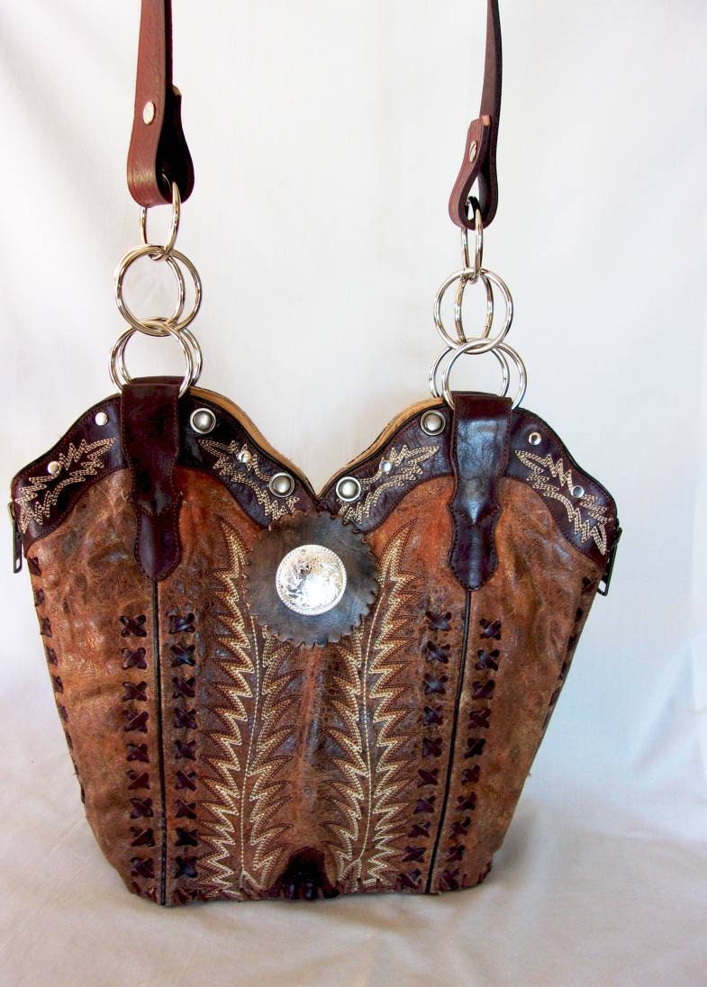 Western Handbag Western Purse Western Shoulder Bag Cowboy | Etsy