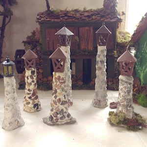 Miniaturowe latarnie morskie i latarnie