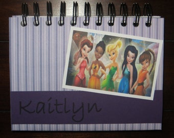 Personalized Disney Autograph & Photo Book - Disney Fairies - Tinkerbell