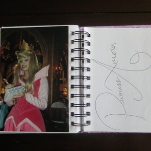 Personalized Disney Autograph & Photo Book Princess Sofia the First image 3