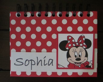 Personalized Disney Autograph & Photo Book - Minnie Mouse