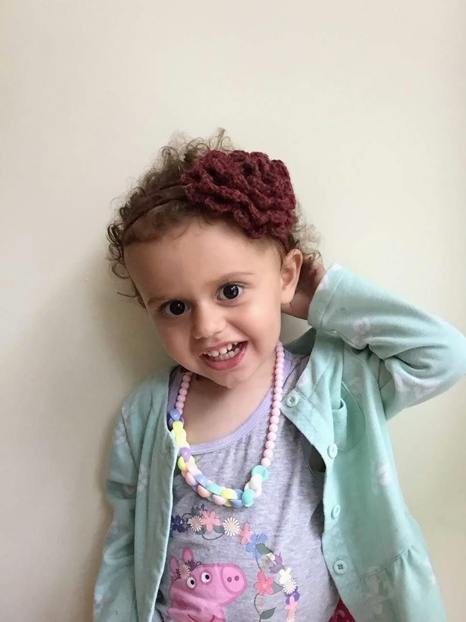 Crochet Flower Headband PDF Pattern, Instant Download Crochet Tutorial, Digital Download Crochet Photo Ebook, Easy Crochet DIY Hair Band - Thumbnail 3