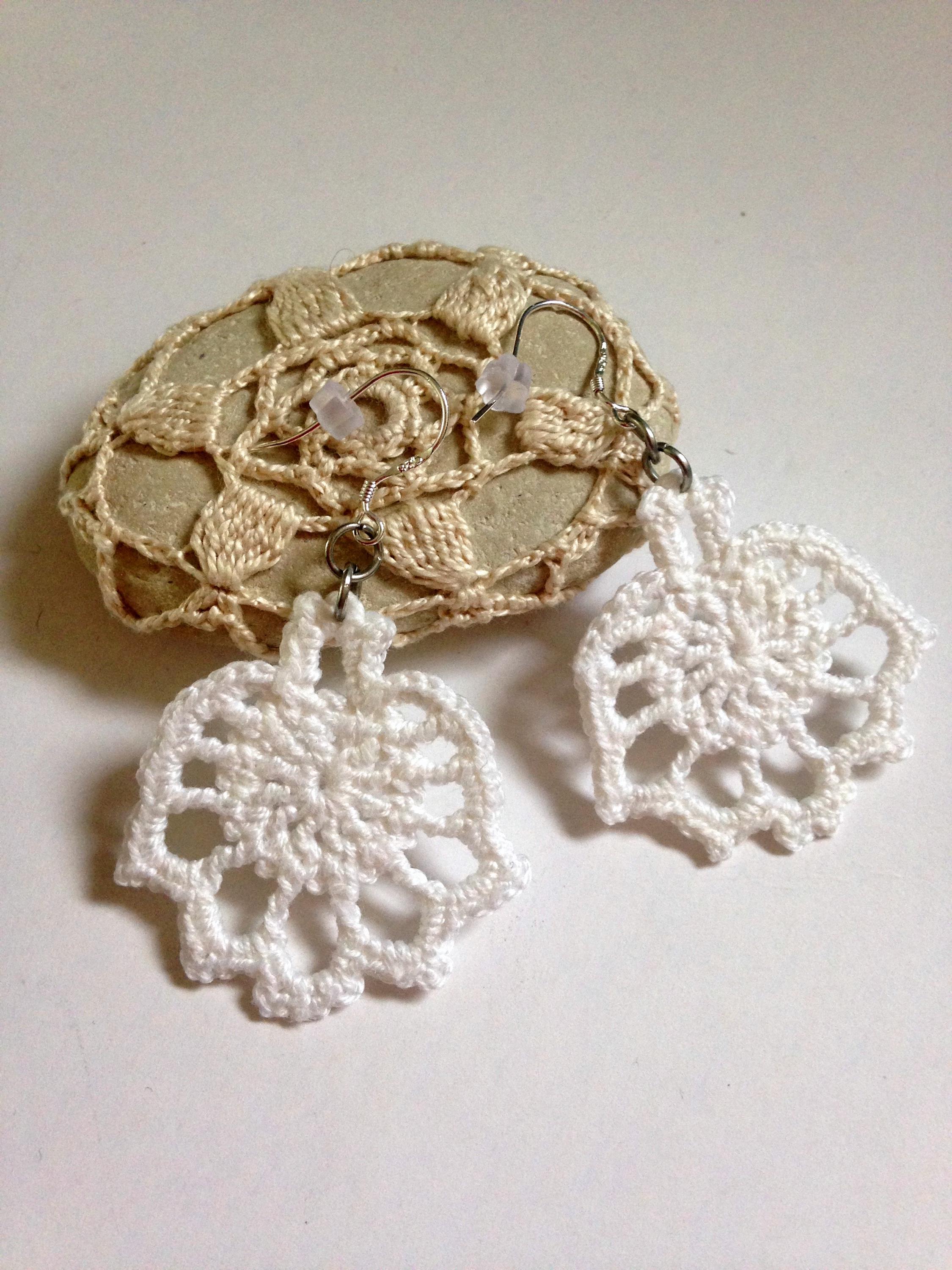 Angel Earrings Crochet PDF Tutorial, Crochet Earrings Pattern, DIY Crochet Jewelry, Crochet Photo Ebook, Instant Download Crochet Pattern - Thumbnail 6