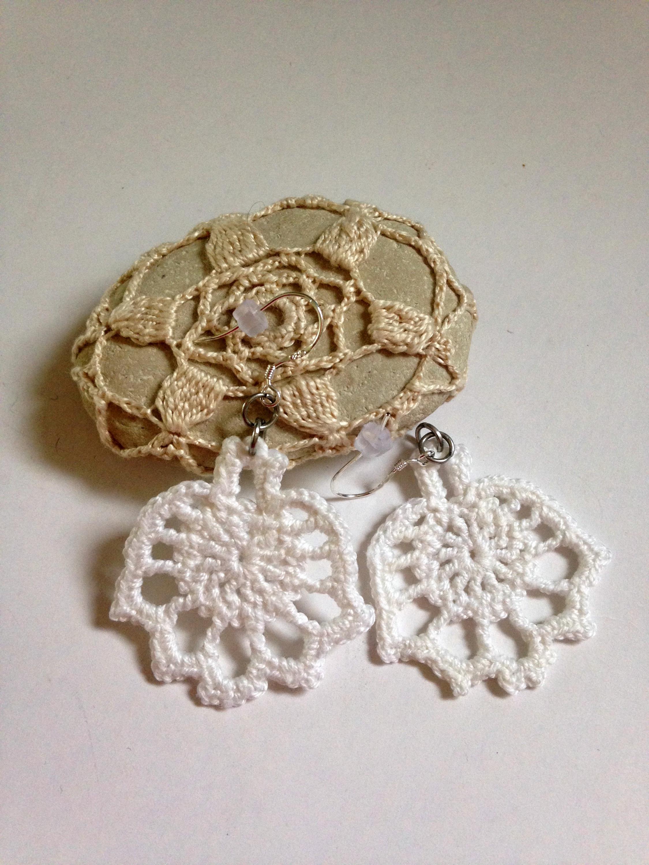 Angel Earrings Crochet PDF Tutorial, Crochet Earrings Pattern, DIY Crochet Jewelry, Crochet Photo Ebook, Instant Download Crochet Pattern - Thumbnail 5