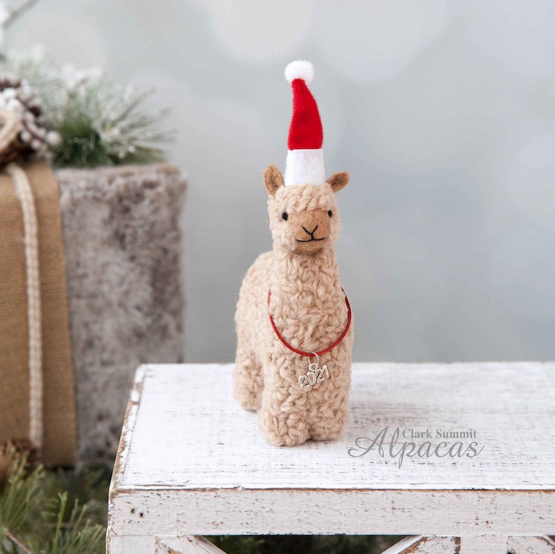 Alpaca Christmas Ornaments 
