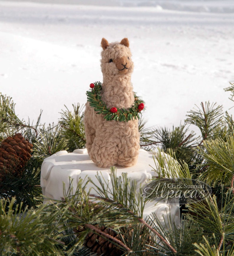 Alpaca Christmas Ornaments 