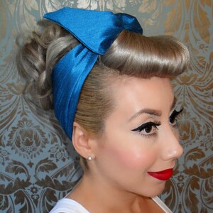 Dupioni/Shantung Rockabilly Bandana - Rockabilly- PinUp