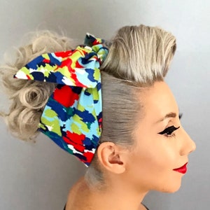 Summer Days Rockabilly Bandana- 1950s inspired- PinUp