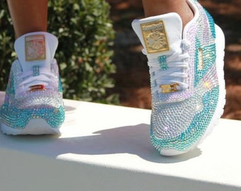 rhinestone reebok shoes