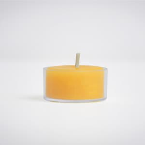 200 Tealight Candles - 100% Natural Beeswax
