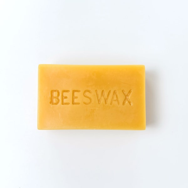 Beeswax Block (Approx. 1 lb; not a candle) - Natural 100% Pure