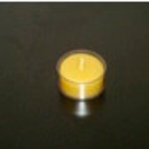 20 Tealight Beeswax Candles 100% Pure Beeswax image 4