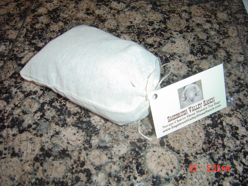Navajochurro 3x5 Sheep Manure Tea Bags FREE SHIPPING Etsy