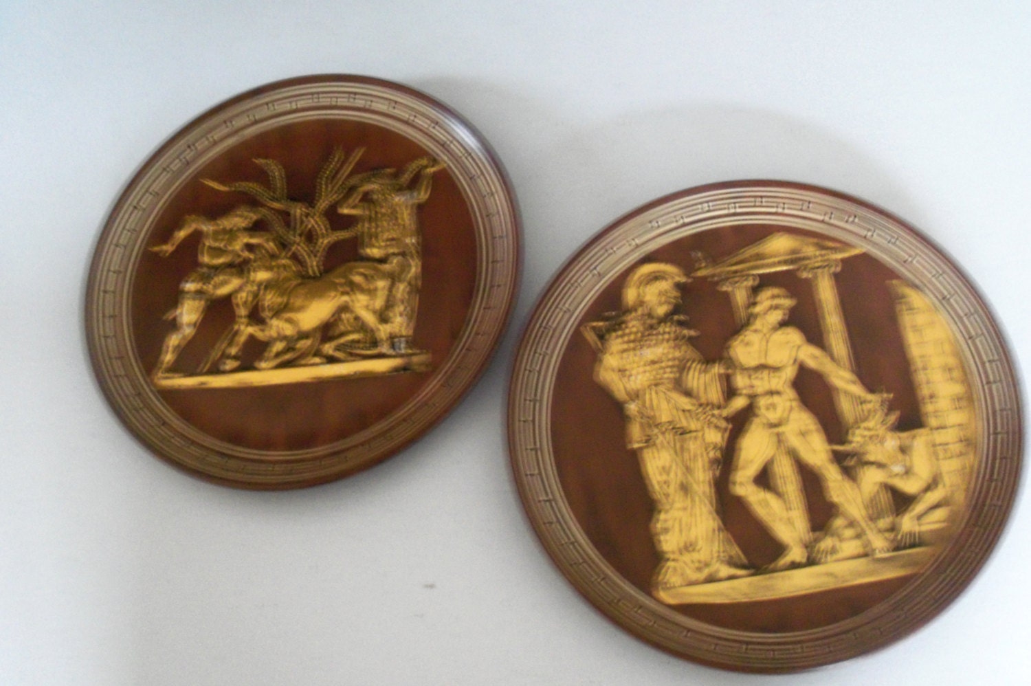 Greek Handmade In Greece Plates By A. Karol Etsy