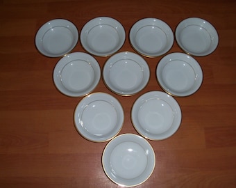 Noritake Guilford Set Of Ten Fruit Or Dessert Bowls