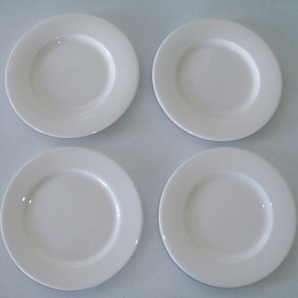 White China Plates Etsy