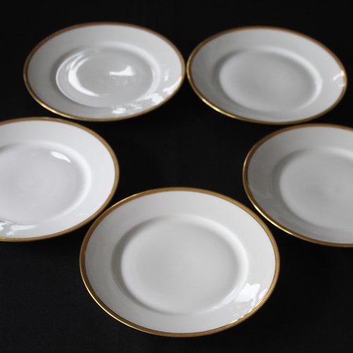 Wm Guerin & Co Limoges buying Pattern 547 Set Of Five Salad Or Lunch Plates