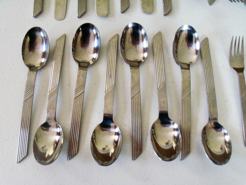 Oxford Hall Sagamore Satin Stainless Flatware – Used, Japan/Korea, Choice Pattern