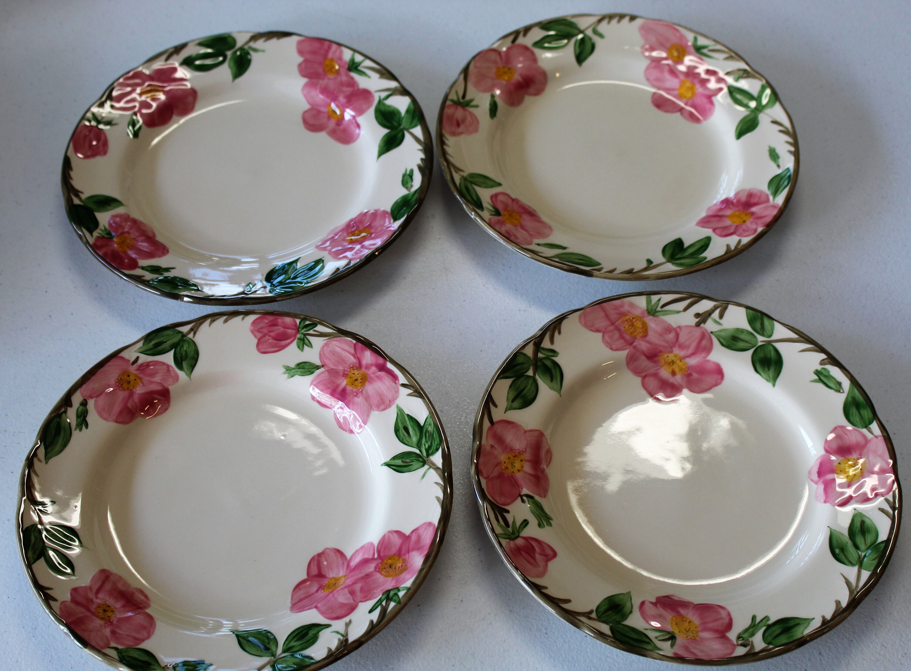 franciscan desert rose dinner plates
