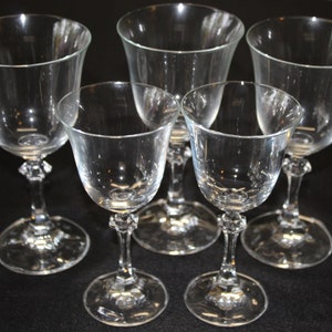 Royal Bavarian Pattern RBV1 Set Of 3 Water Goblets 2 Wine Glasses