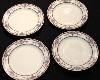 Tirschenreuth The Chatham Salad Plates, Set of 4, 7 3/4 Inch