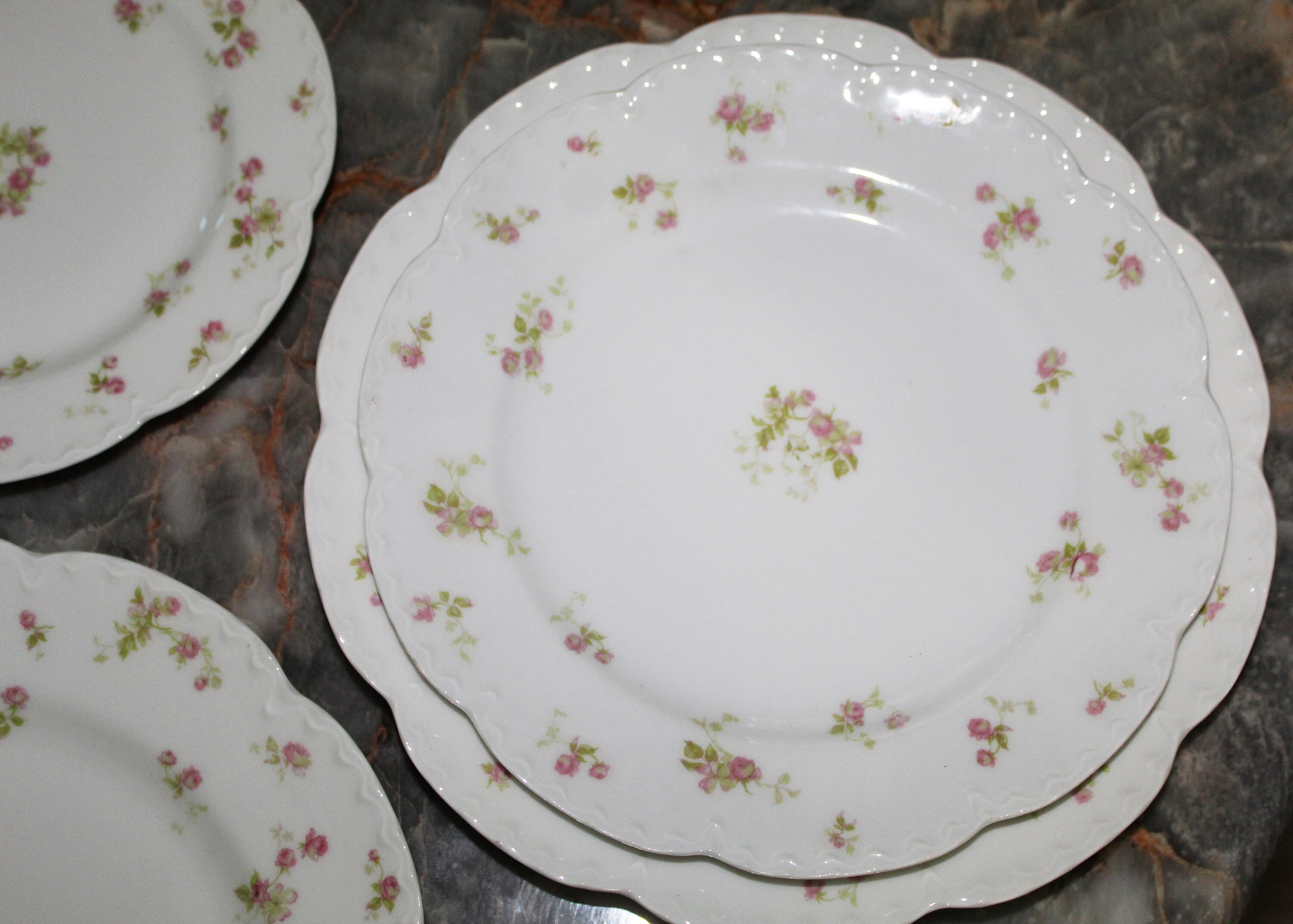 Haviland & Company Limoges France Antique 58 Piece