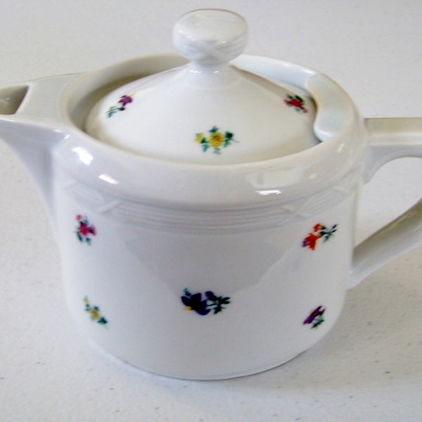 Bauscher Weiden Floral Four Color Design Tea Pot