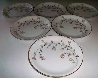 Noritake Florence Set Of Six Salad Plates