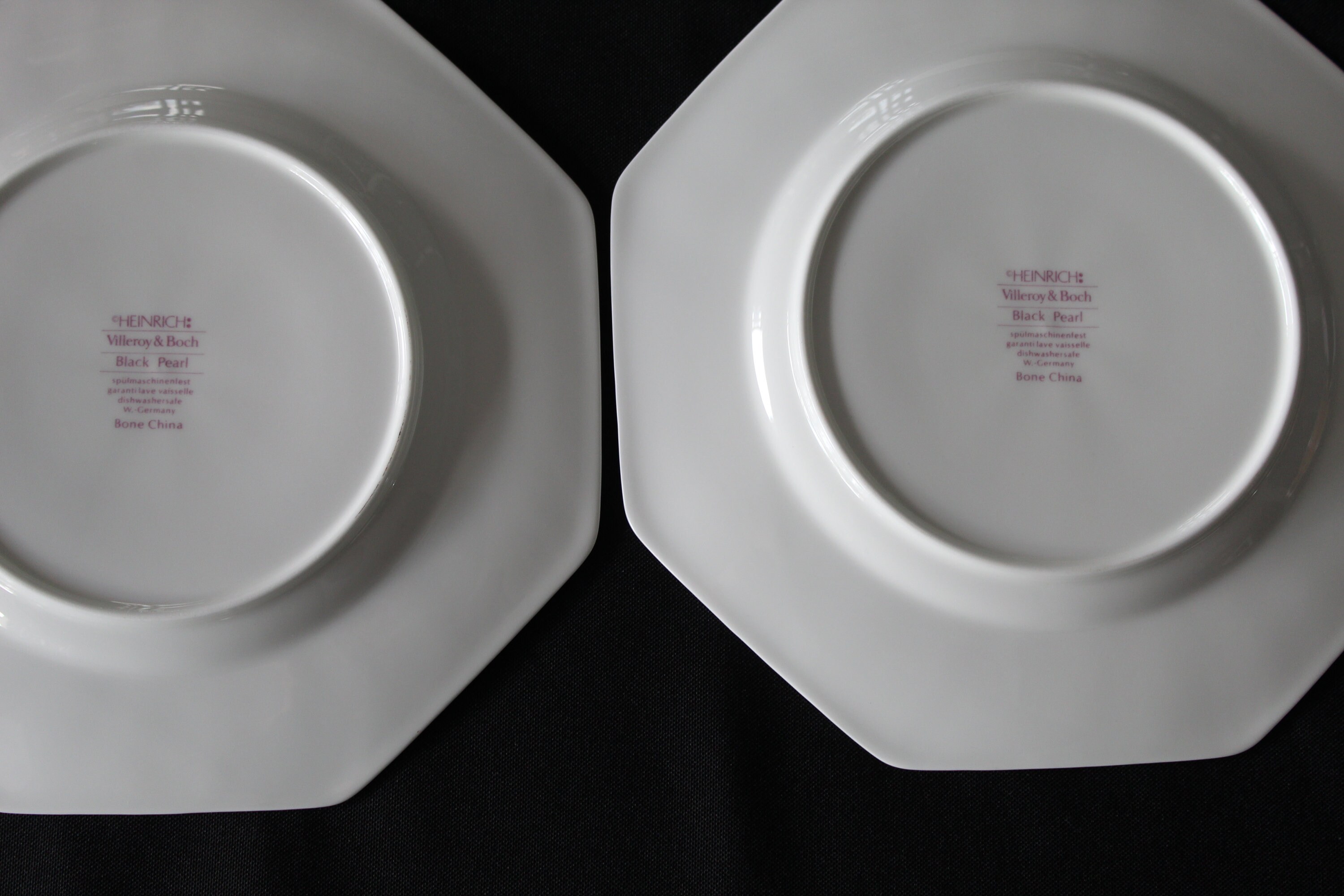 食器 Villeroy&Boch Heinrich Calla Bone China Vintage Beautiful VILLEROY & BOCH Heinrich “CALLA” Set of 5