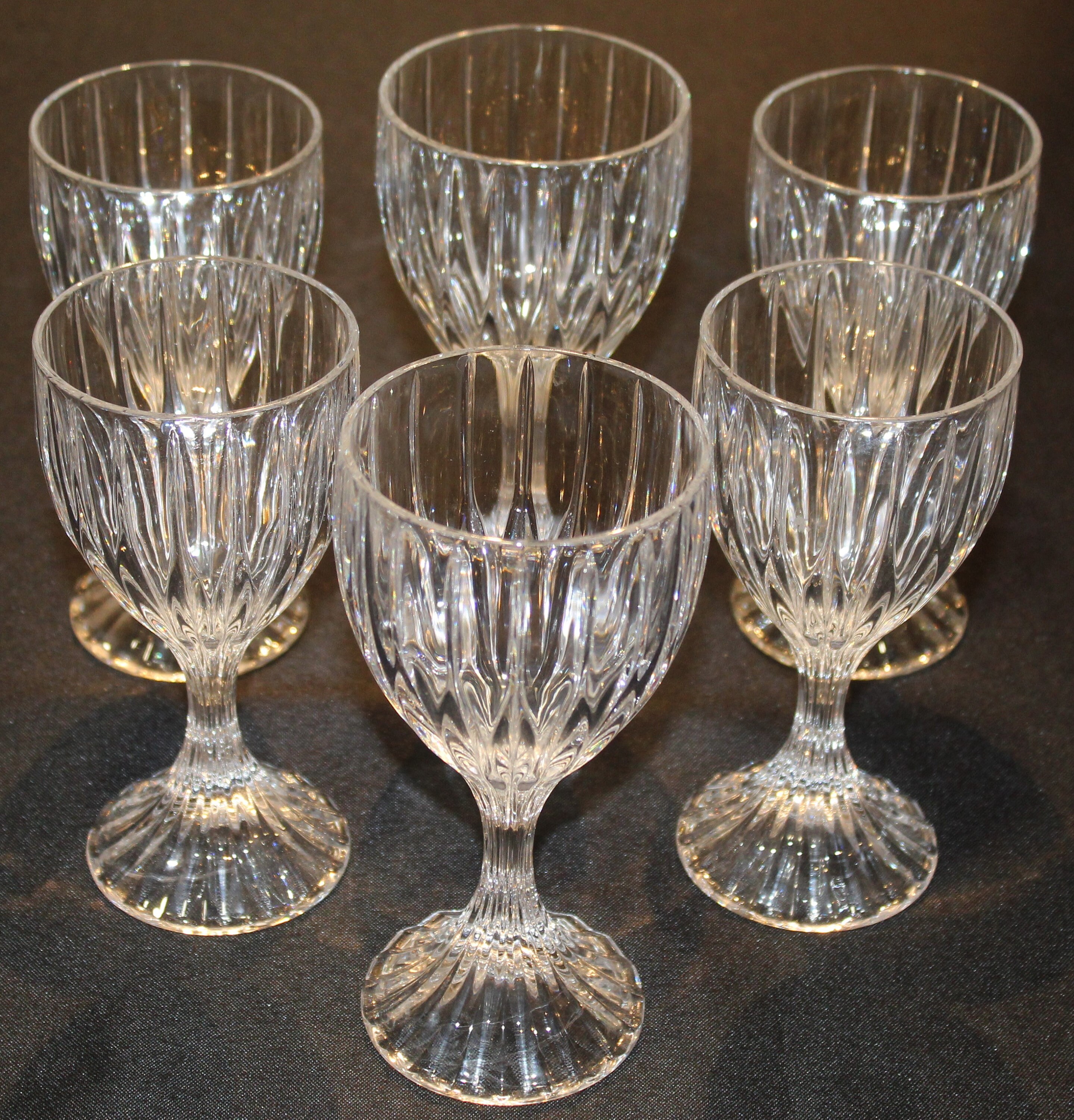 Goblets Mikasa Park Lane Glasses Mikasa Park Lane Set Of Two Water