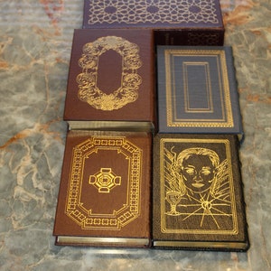 Easton Press Set Of Five Leather Bound Collectors Books