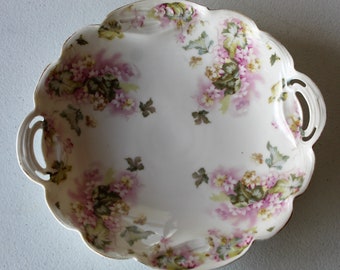 B. R. C. Racine Bavaria Germany Handled Plate