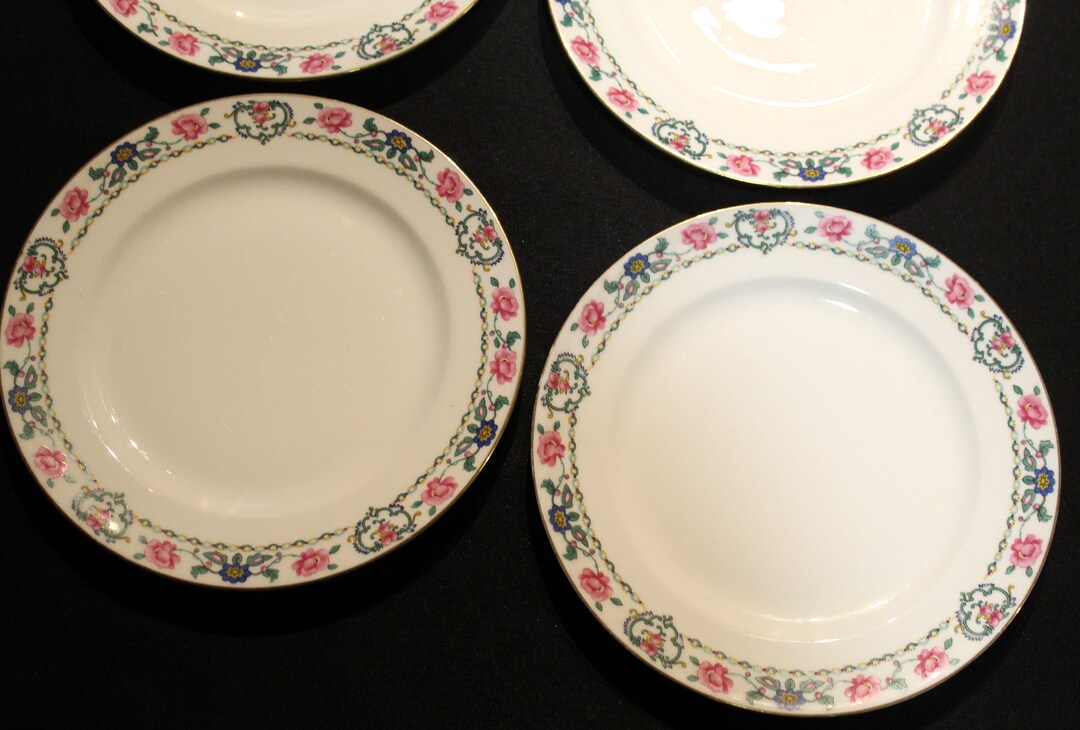 Ahrenfeldt Pattern 784 France Limoges Depose Set of Four Plates - Etsy